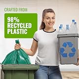 EcoBag 25 Pack Extra Strong Garden Sacks 80L 30 Microns Recyclable view 5