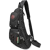 NICGID Sling Backpacks, Sling Chest Bag Shoulder Crossbody Bags for Men Women Outdoor Travel