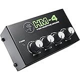 Mackie HM Series, 4-Way Headphone Amplifier Mixer Accessory 1-ch x 4 headphones (HM-4)