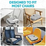 FORTEM Memory Foam Office Chair Cushion Non Slip Cover Washable Memory Foam Seat view 9