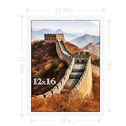 Picrit 12x16 Picture Frame, Photo Frame for Wall