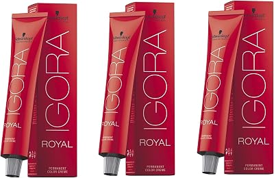 Schwarzkopf Igora Royal 5-88 Set 3 x 60 ml Cream Brown Long-Lasting Color