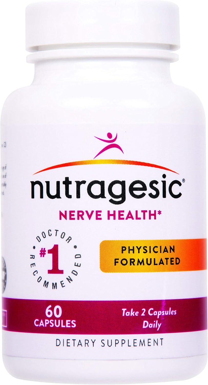 Nutragesic Nerve Health Nutritional Support Supplement for Peripheral