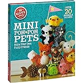 Klutz Mini Pom-Pom Pets 8" Length x 1.25" Width x 9" Height