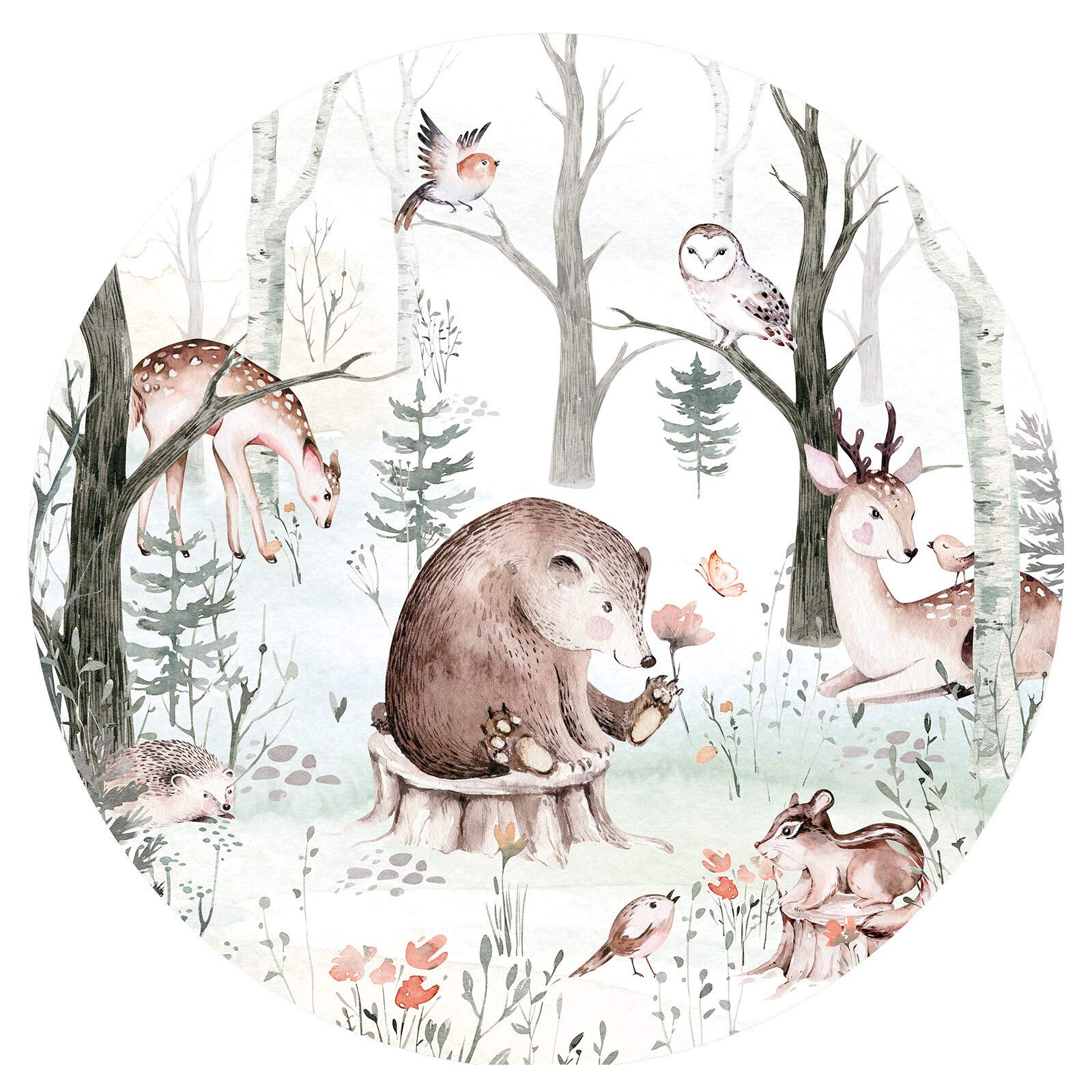 Little Deco DL570 Wall Sticker for Children's Room Wall Decoration Playroom Wall Sticker Self-Adhesive Wallpaper Bedroom