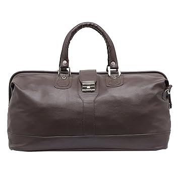 Mboss Synthetic 50.01 cms Brown Travel Duffle (TB 047)