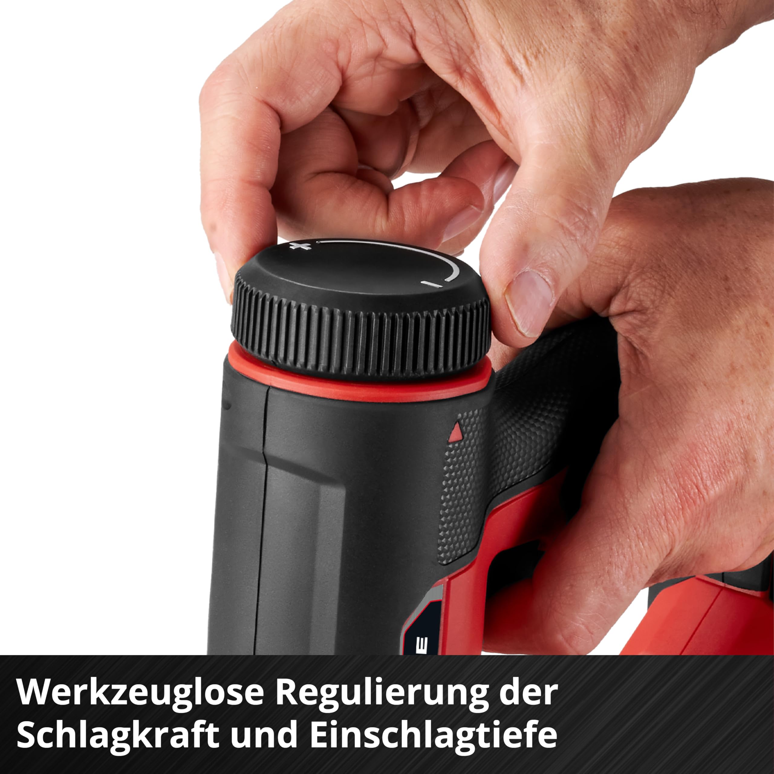 Einhell Akku-Nagler / -Tacker TE-CN 18/32 Li - Solo Power X-Change (18 V, 20 Schläge/min, max. 25 mm Klammern, max. 32 mm Nägel, inkl. je 300 Klammern & Nägel, ohne Akku) 9