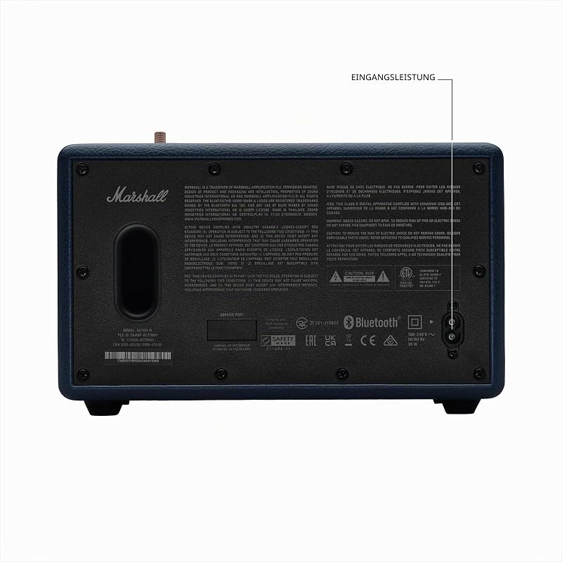 Acton III Bluetooth-Stereo-Lautsprecher, kabellos, Blau — Foto 7 von 8