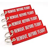 Rotary13B1 - Remove Before Flight Key Chain 5 Pack