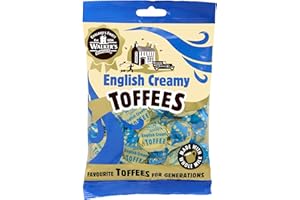 Walkers' Nonsuch English Creamy Toffees | with Whole Milk & Butter | Imported from UK | Traditional British Sweets | Classic English Toffee | 5.29 Oz (150g)