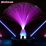 The Glowhouse Fibre Optic Ice Crystal Lamp Multi-Colour LEDs Batteries Included view 3