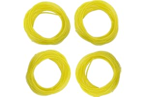 Hippotech 40 Feet Petrol Fuel Gas Line Pipe Hose 4 Sizes Fuel Hose 2 mm x 3.5 mm,2.5 mm x 5 mm,3 mm x 5 mm,3mm x 6mm for 2 Cy
