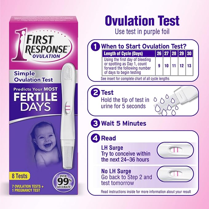 First Response Ovulation Plus Pregnancy Test 7 Ct Amazon Ca Health Personal Care