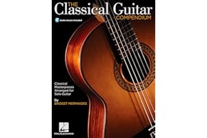 The Classical Guitar Compendium – Classical Masterpieces Arranged for Solo Guitar | Tablature Edition with Online Audio | Features Works by Bach, Beethoven, Mozart | Hal Leonard Guitar Songbook