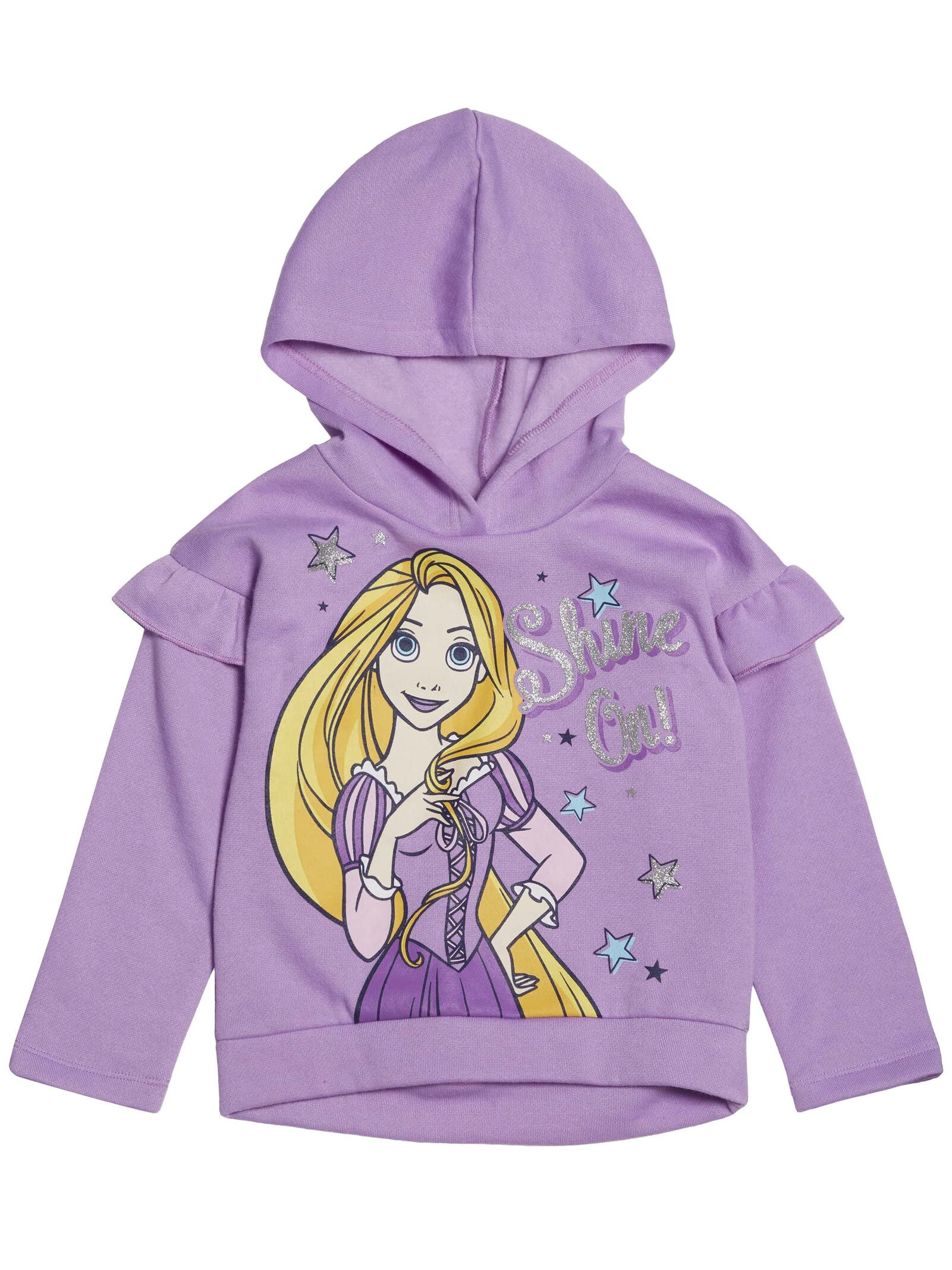 Disney Princess Mulan Rapunzel Jasmine Ariel Belle Cinderella Tiana Tinker Girls Pullover Hoodie Legging Toddler to Big Kid