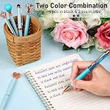 WEMATE 8Pcs Ballpoint Pens Set Blue Ink Women Gift Wedding Bridesmaid view 7