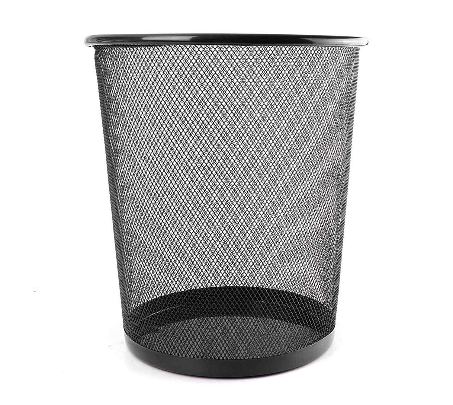 VeleSolv (Pack of 1) Metal Mesh Dustbin for Office use & Home