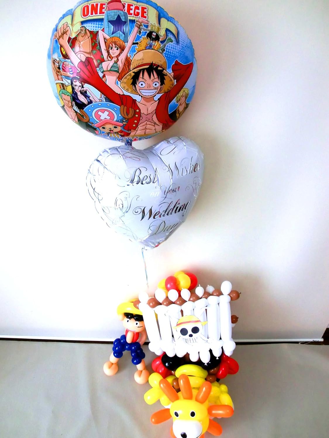 Amazon 結婚お祝ワンピース サニー号 ルフィ バルーン バルーンアート アニメ 萌えグッズ 通販 Amazon 結婚お祝ワンピース サニー号 ルフィ バルーン バルーンアート アニメ 萌えグッズ 通販
