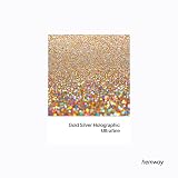 Hemway Holographic Glitter Shaker 130g Ultrafine Gold Silver Flake view 2