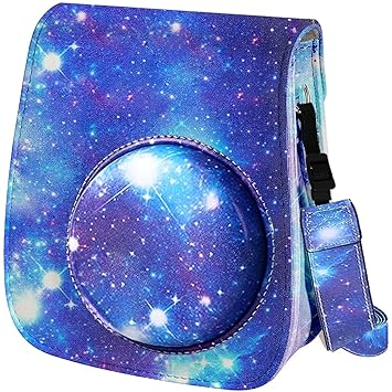Buy Katia Camera Case Bag For Fujifilm Instax Mini 9 Instant Film Camera Grape Also For Fujifilm Instax Mini 8 Instant Film Camera With Accessories Pocket And Strap Galaxy Online At