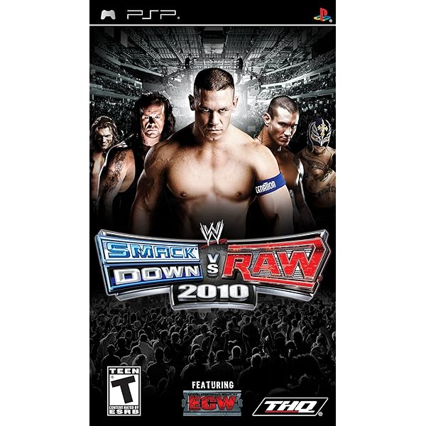 PlayStation Portable - PSP★WWE SMACKDOWN VS RAW 2009 海外版 北米版 Amazon.com: WWE SmackDown vs. Raw 2009 - Sony PSP : משחקי וידאו