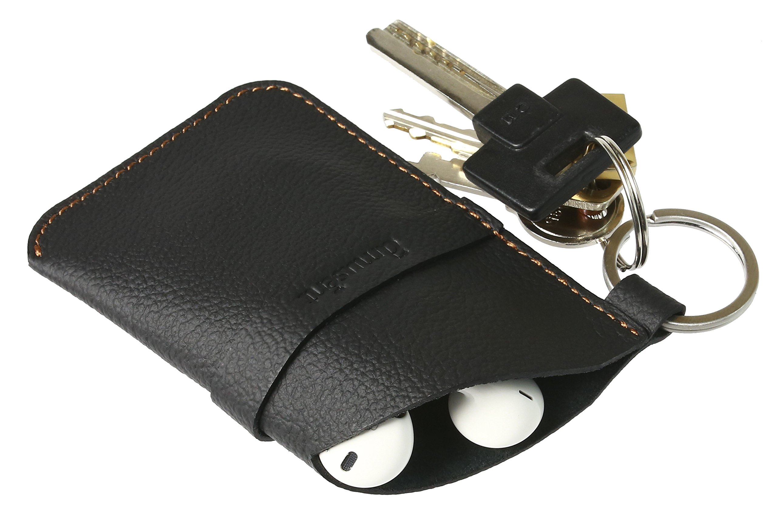Amusent Handmade Genuine Leather Universal Organizer Pouch/Key fob/Car