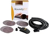Mirka Roundy Hand Block Kit 150mm Sanding Discs 4m Hose Dust Extraction view 1
