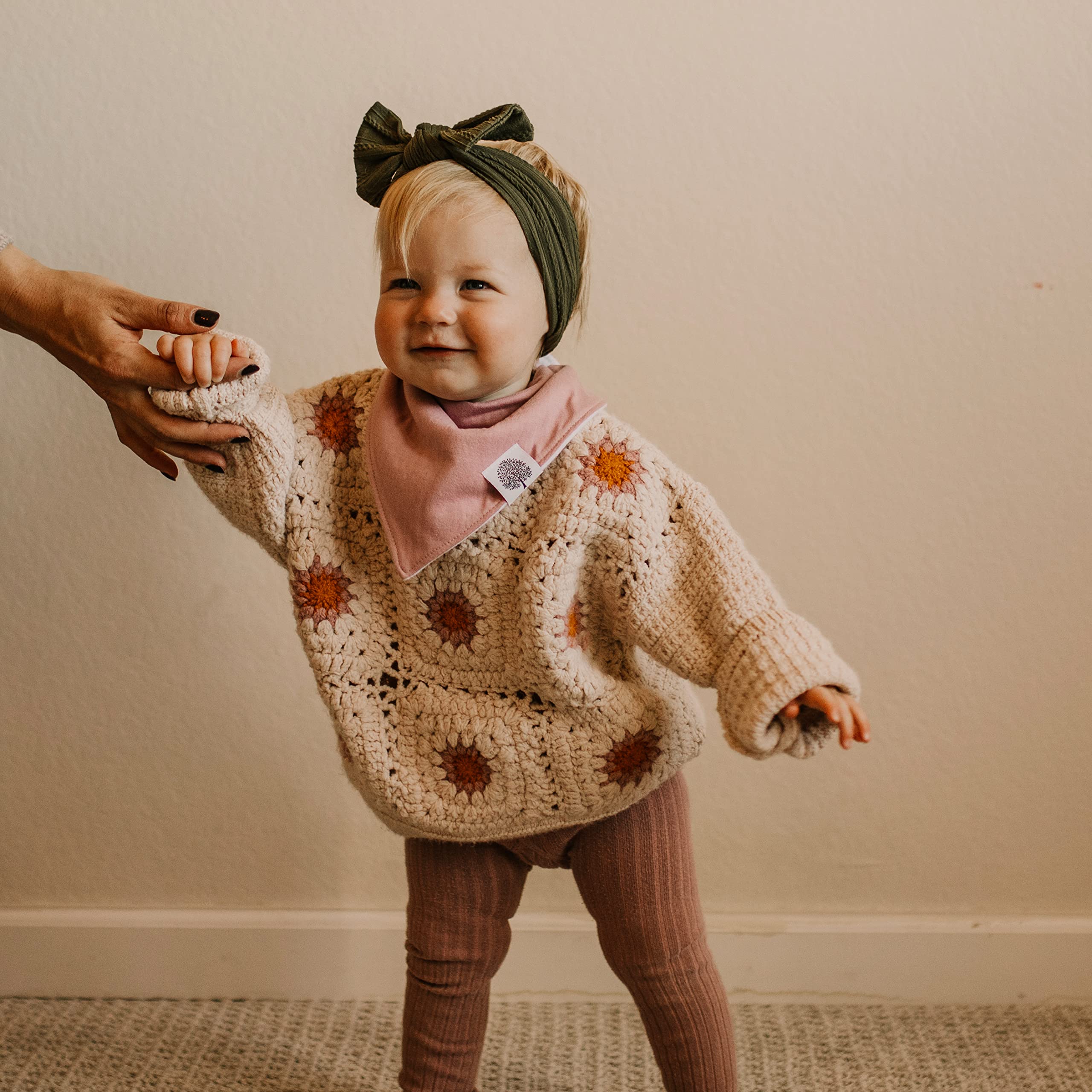 Parker Baby Bandana Drool Bibs 8 Pack Baby Bibs for Boys, Girls, Unisex - Soft & Stylish Teething Bibs for Babies