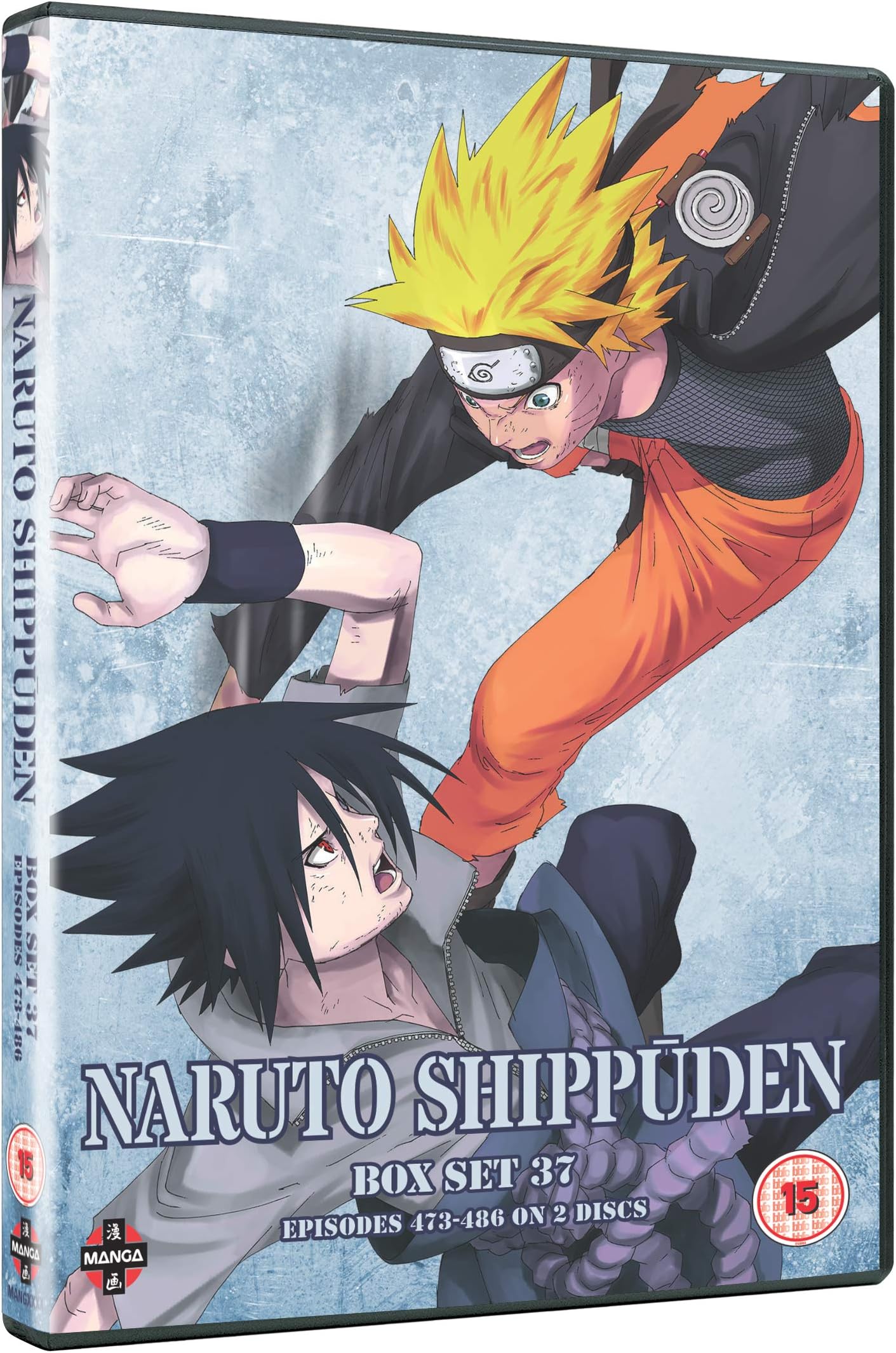 Naruto Shippuden Box 37 (Episodes 473-486) [DVD]