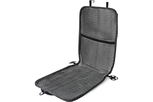 carrotez Cool Double Breathable 3D Air Mesh Car Seat Cushion pad, Cool Chair seat, car seat Pads, Home Office Chair, Wheelchair, 41" x 15" - Black