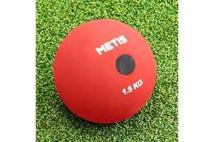 METIS Indoor/Outdoor Rubber Shot Put [5 Weights Available] | Shotput for Track and Field Training | Track & Field Shot Put | 