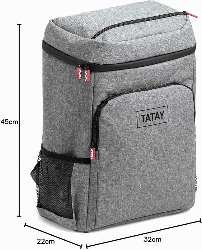 Mochila Térmica Cierre Hermético 6 Bolsillos Anti Fugas