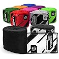 Sanabul Elastic Professional 180 inch Handwraps for Boxing Kickboxing Muay Thai MMA