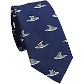 ZENXUS Theme Ties for Men, Sports, Animals, Holidays, Unique Designed and Woven Patterns