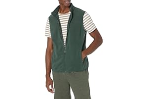 �鶹�� Essentials Mens Full-Zip Polar Fleece Vest (Available in Big & Tall)