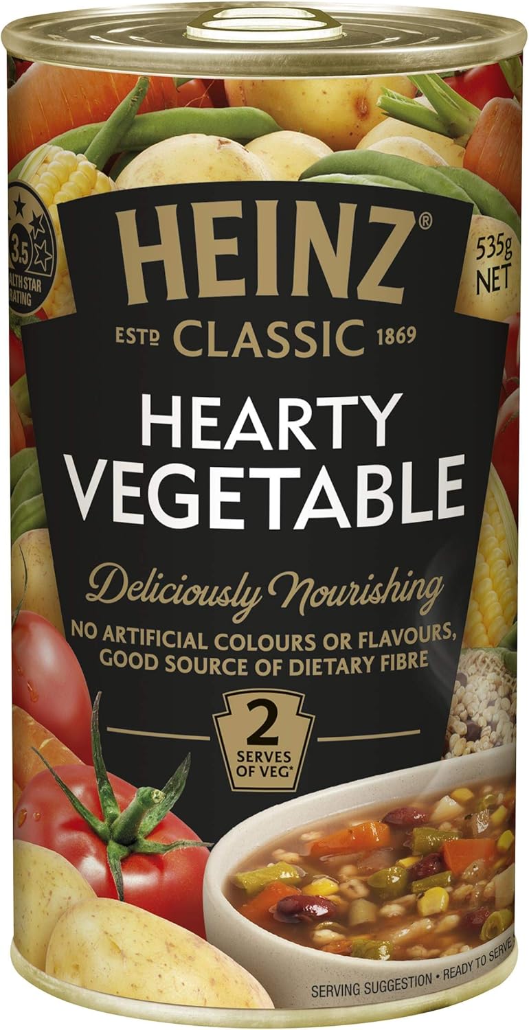 Heinz Classic Hearty Vegetable Soup, 535g Grocery
