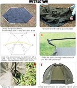 Dr.Fish Carp Fishing Tent Bivvy Quick Erect 1.66kg Lightweight Weatherproof view 3