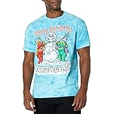 Liquid Blue Unisex-Adult Grateful Dead Christmas Hippie Holidays Ss Tee