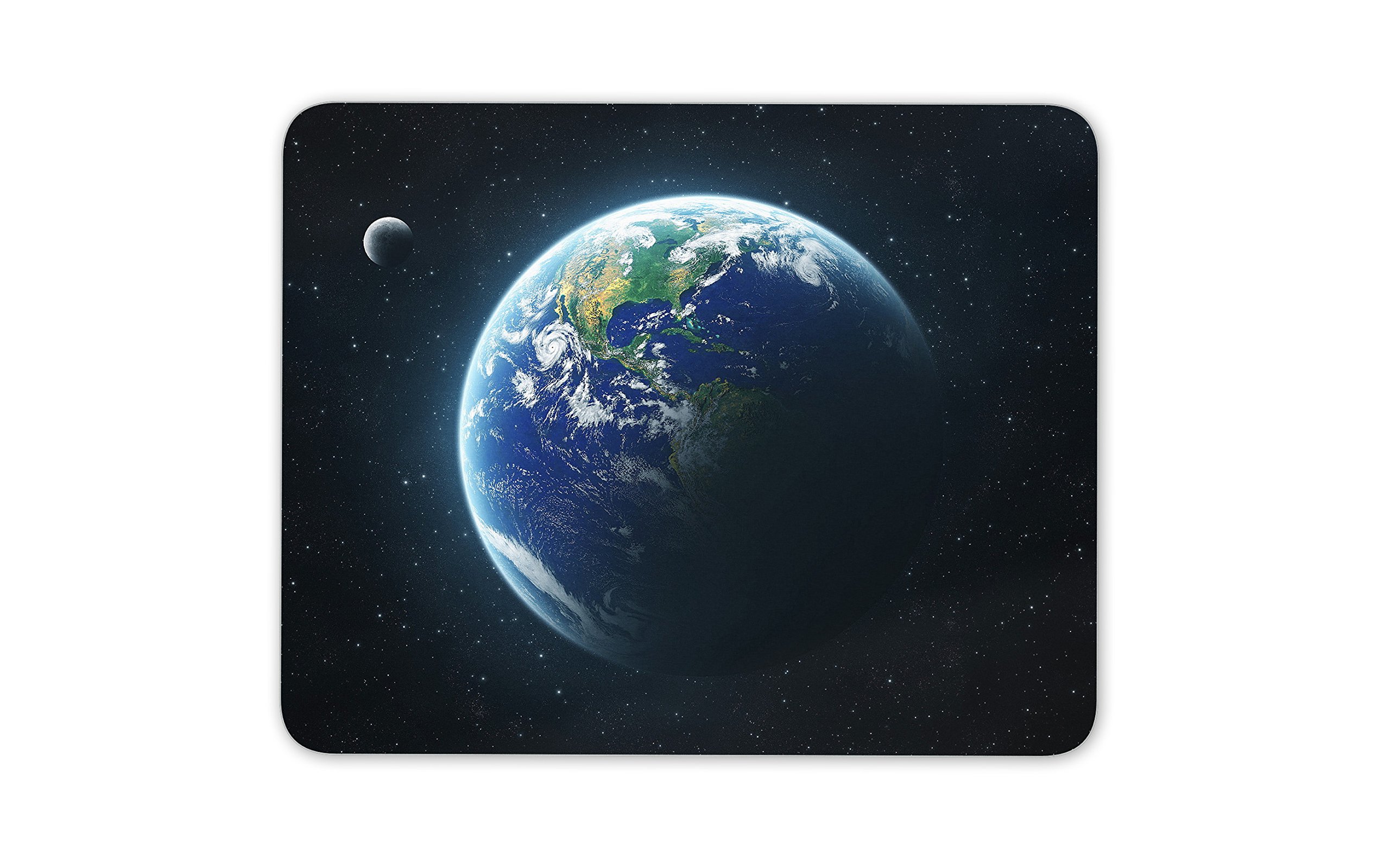 Awesome Earth Moon Mouse Mat Pad - Space Planets Astronomy Gift Computer #8940