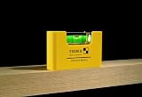 Stabila 17773 Pocket Basic Spirit Level Yellow Black 3.5 in view 2