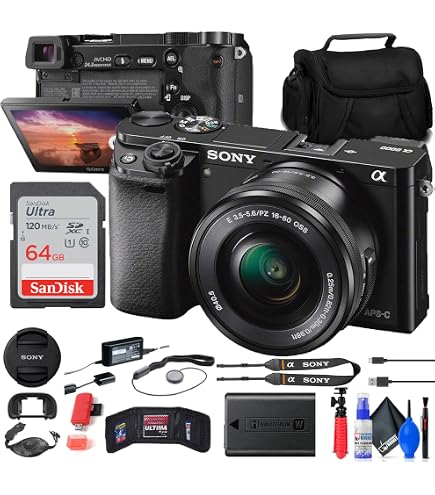 Amazon.com : Sony Alpha a6000 Mirrorless Camera with 16-50mm Lens