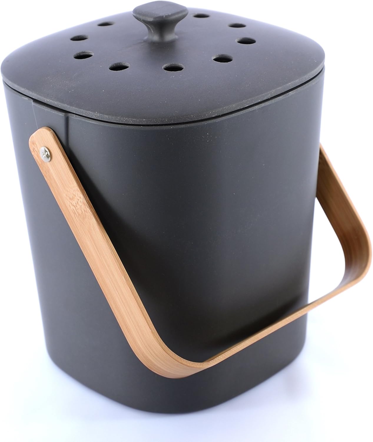 Bamboozle Food Composter, Indoor Food Compost Bin for Kitchen (Graphite): Kitchen & Dining