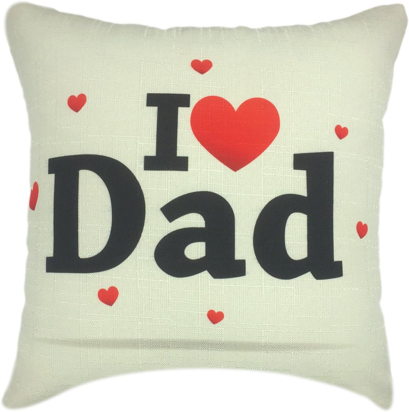 Your Smile - Funda de cojín decorativa para el día del padre (45 cm x