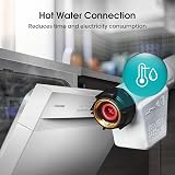 Hisense Freestanding Dishwasher HS622E90WUK 85cm White 13 Place ECO view 8