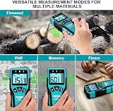 Kiprim Pinless Damp Meter Moisture Meter for Wood Walls Masonry view 3