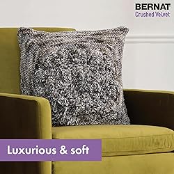 Bernat Crushed Velvet Br Magneta Yarn - 2 Pack of