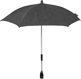 Maxi-Cosi Parasol modischer Sonnenschirm für Kinderwagen mit UV-Lichtschutz 40 Plus inklusiv Befestigungsclip, nomad black, schwarz