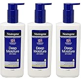Neutrogena Norwegian Formula Deep Moisture Hypoallergenic Body Lotion For Dry Skin - (13.5oz or 400ml)