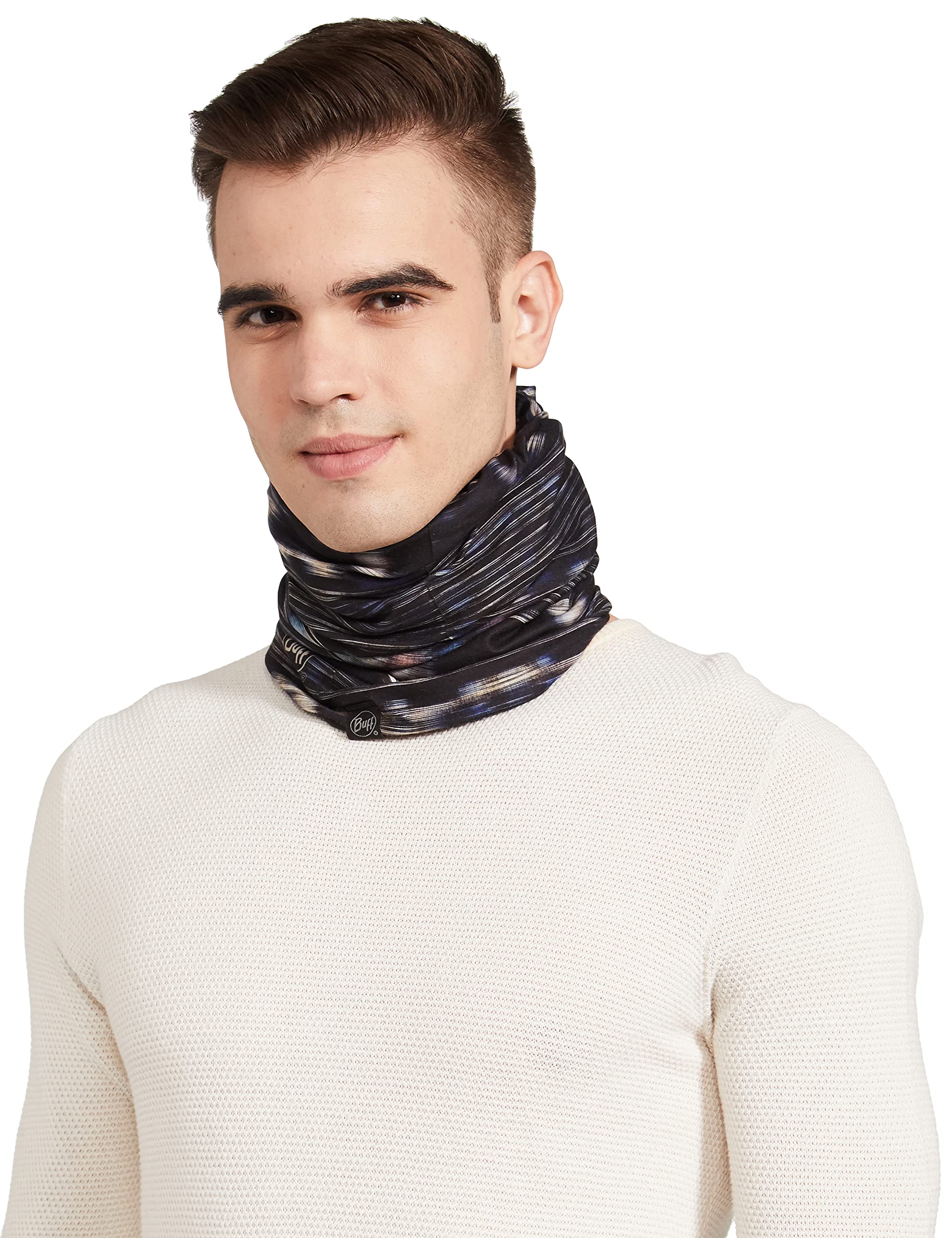 Buff Original Reversible Polar N-Exclusion Black Tubular, Unisex, Adult, Black, One Size