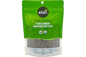 Elan Organic Chia Seeds, Non-GMO, Vegan, Gluten-Free , 8.8 oz